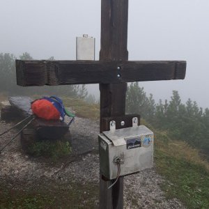 Leottomontagne on the summit of Blosskogel (23.9.2023 11:06)