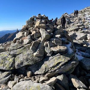 Radka D on the summit of Kopa nad Váhou (18.10.2024 11:18)