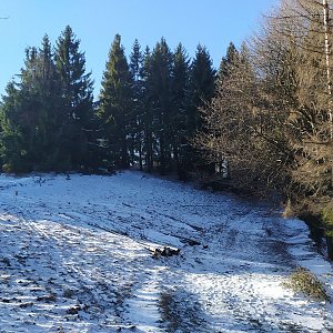 Radek xxx na vrcholu Malá Kyčera (7.1.2020 9:24)