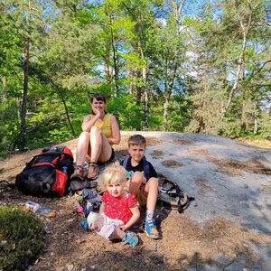 Iveta Válová na vrcholu Drábovna SV (2.5.2024)