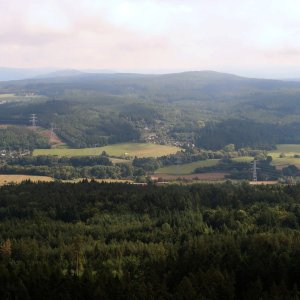 Bouřka na vrcholu Radyně (6.9.2025 11:14)