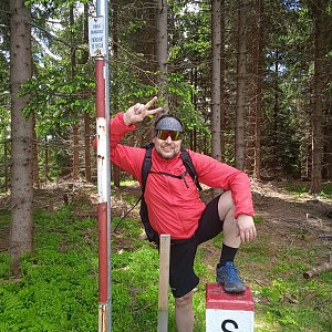 Libor Raszka na vrcholu Beskydek (27.5.2022 12:27)