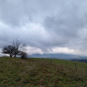 Pavlína on the summit of Pršná (17.11.2023 15:13)