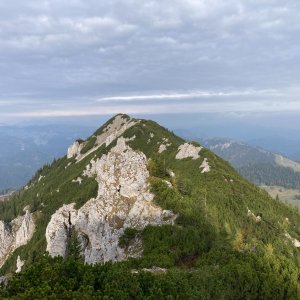 Tomáš Bublan on the summit of Kleiner Wildkamm (5.10.2026 9:00)