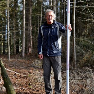 Jarda Vála na vrcholu Březina (16.11.2023 16:00)