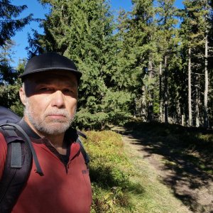 Rastislav Biarinec on the summit of Pólko (28.9.2026 13:52)