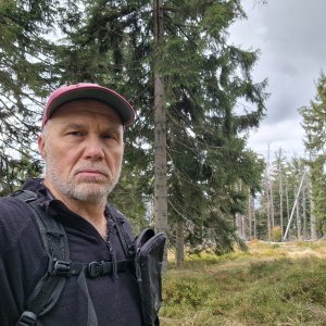 Rastislav Biarinec on the summit of Pólko (12.10.2026 15:23)