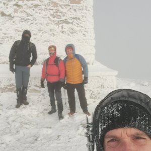 Dzanny na vrcholu Heukuppe (21.12.2024 11:10)