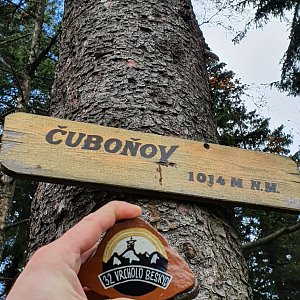 Veronika Matoušková na vrcholu Čuboňov (23.10.2021 13:27)