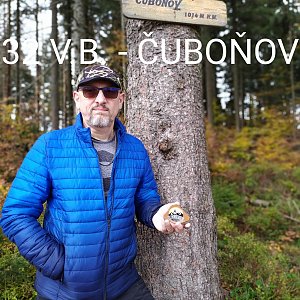 Aleš Sýkora na vrcholu Čuboňov (23.10.2021 10:36)