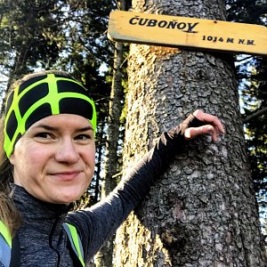 Andulka na vrcholu Čuboňov (24.11.2019 11:58)