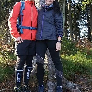 Antonie na vrcholu Čuboňov (24.11.2019 12:25)