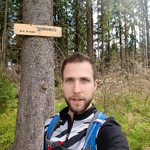 Filip Šimon na vrcholu Čuboňov (17.5.2020 12:35)