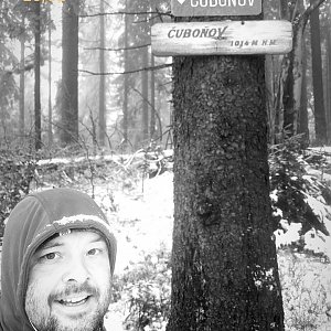 Jakub Špaček na vrcholu Čuboňov (30.12.2020 12:47)