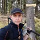 Pavel Skřičík na vrcholu Čuboňov
