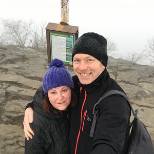 Hurvinek na cestach na vrcholu Bořeň (25.1.2020 14:33)