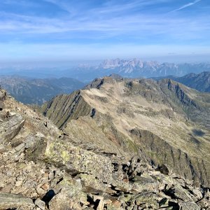 Jan Drabina na vrcholu Hochgolling (31.8.2024 9:19)