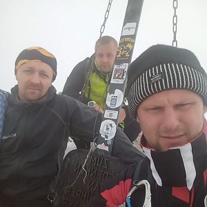 Aleš Žouželka na vrcholu Watzmann (11.6.2022 9:42)