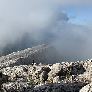 Petra na vrcholu Watzmann (20.7.2020 18:20)