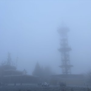 Jířa on the summit of Kozákov (19.11.2023 15:50)