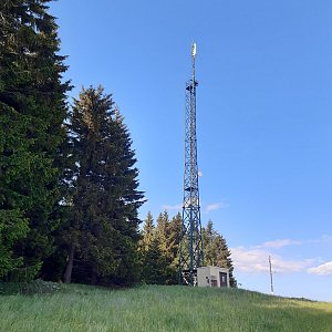 ZdenkaV na vrcholu Stráž (3.6.2022 17:40)