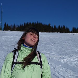 krupjan na vrcholu Stráž (3.3.2012 10:08)