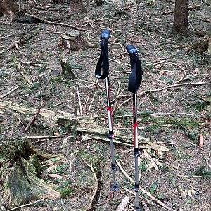 Radka D na vrcholu Luční vrch (7.5.2022 13:05)