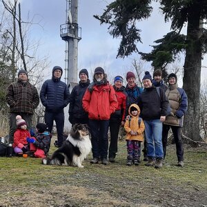 Bodik on the summit of Jedová (27.1.2024 10:42)