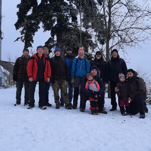 Bodik on the summit of Jedová (28.1.2023 13:00)