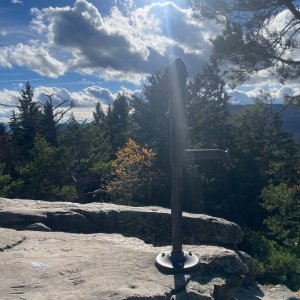 Talina on the summit of Kluk (30.10.2025 12:25)