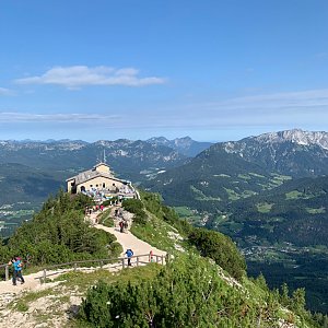 Aneta Šeráková na vrcholu Kehlstein (11.8.2019 9:19)