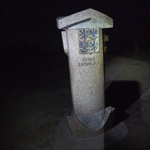 HannaM na vrcholu Trojmezí CZ-DE-AT (20.9.2025 5:47)