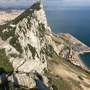 koc256 na vrcholu Rock of Gibraltar (16.1.2019 12:58)