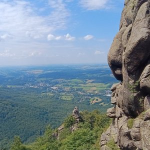 76kamila on the summit of Frýdlantské cimbuří (20.7.2025 14:23)