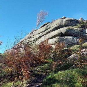 Mykas on the summit of Frýdlantské cimbuří (21.10.2025 10:32)