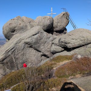 Luboš N. on the summit of Frýdlantské cimbuří (28.2.2026 12:35)