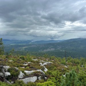 akam na vrcholu Nad Rakouskou cestou (28.7.2025 15:58)