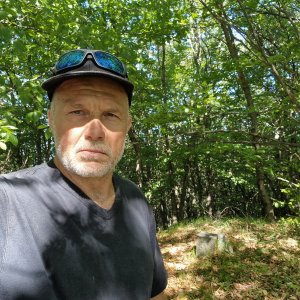 Rastislav Biarinec on the summit of Ostrý vrch (30.8.2026 11:13)