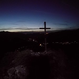 Martin Malý on the summit of Gindlhorn (2.11.2019 17:39)