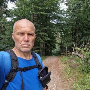 Rastislav Biarinec na vrcholu Pod Javorinou (19.8.2024 17:02)