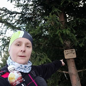 Satánek na vrcholu Malá Stolová (19.2.2020 9:23)