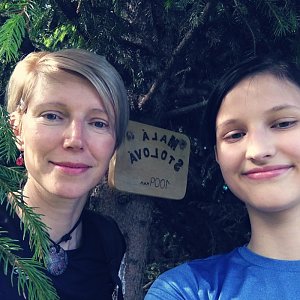 Joan na vrcholu Malá Stolová (28.6.2020 17:44)