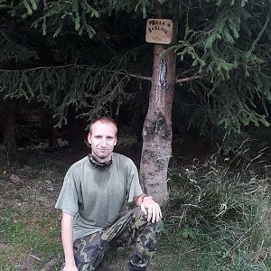 Eduard Ham na vrcholu Malá Stolová (24.9.2020 12:13)