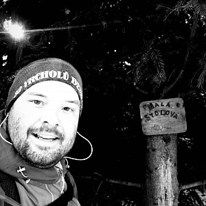 Jakub Špaček na vrcholu Malá Stolová (31.12.2020 12:47)