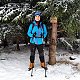 Jana Macíčková na vrcholu Malá Stolová (7.2.2021 11:05)