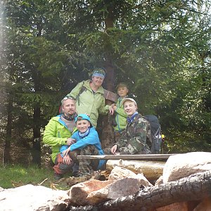 trefi.s na vrcholu Malá Stolová (1.5.2019 12:30)