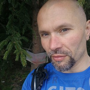 Pavel Krömer na vrcholu Malá Stolová (11.5.2019 11:37)