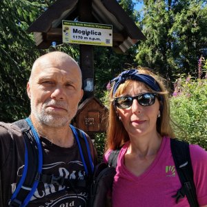 Rastislav Biarinec on the summit of Mogielica (20.8.2025 10:59)
