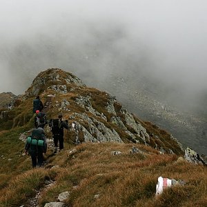 Bouřka na vrcholu Iezerul Caprei (31.8.2016 10:38)