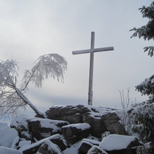 ZdenkaV na vrcholu Bílá skála (21.11.2025 12:05)